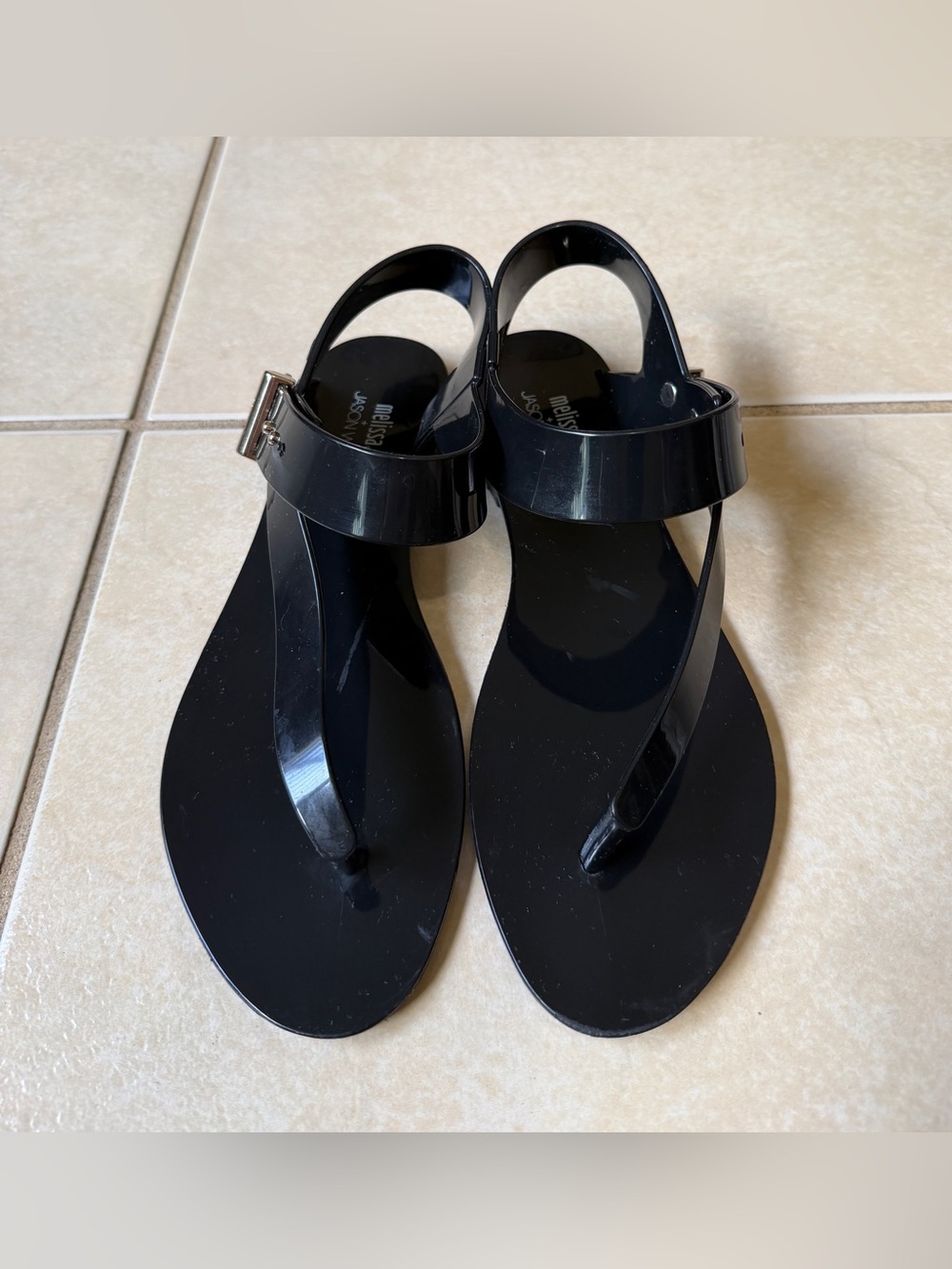Melissa x Jason Wu Women’s Sz 6 Black Sandals
